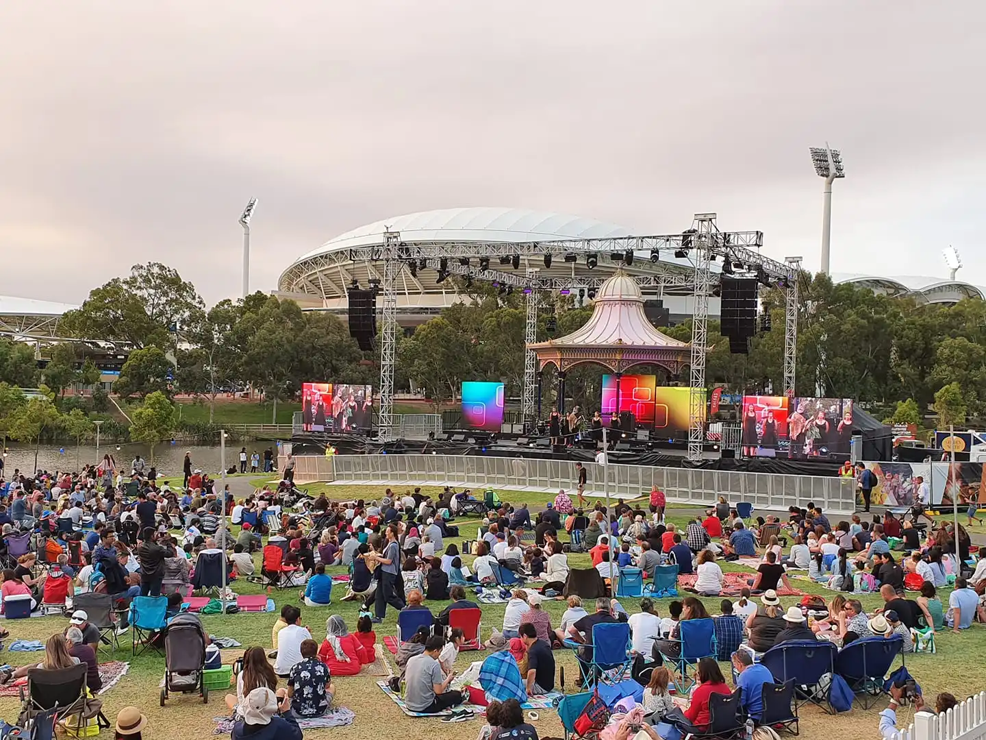 Adelaide's Elder Park Festivities